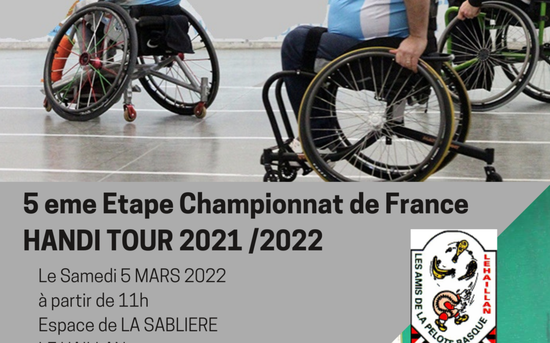 HANDI TOUR PELOTE